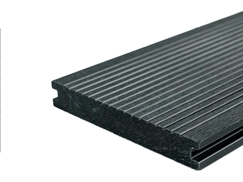 Террасная доска МПК, полнотелая, 150х24х3000 (4000), Графит