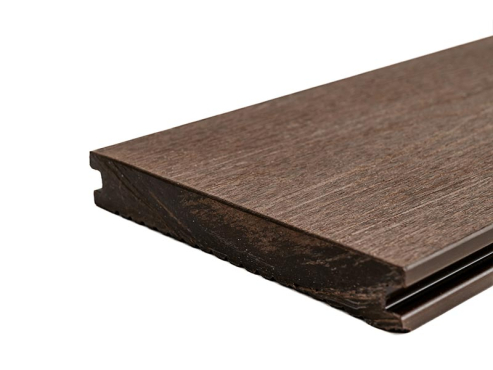 Террасная доска МПК, полнотелая, 150х24х3000 (4000), Шоколад