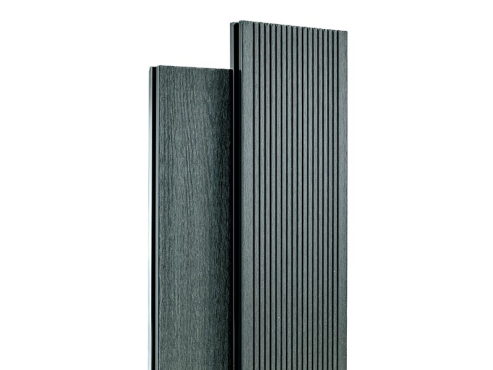 Террасная доска МПК, пустотелая, 150х24х3000 (4000), Графит