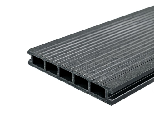 Террасная доска МПК, пустотелая, 150х24х3000 (4000), Серый
