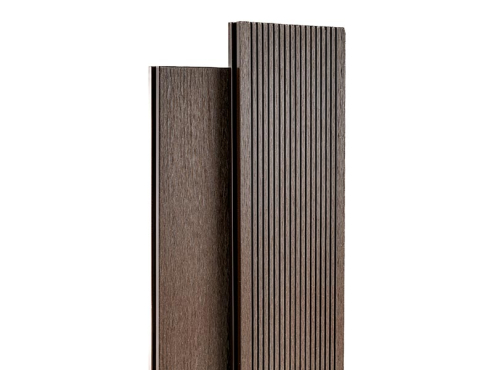 Террасная доска МПК, пустотелая, 150х24х3000 (4000), Шоколад